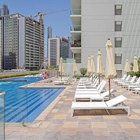 Brand New 1Br- Business Bay - Burj Khalifa View Lejlighed Dubai Eksteriør billede