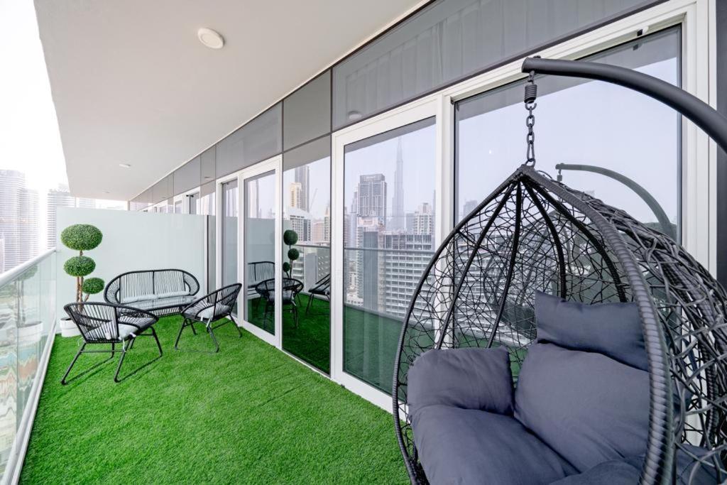 Brand New 1Br- Business Bay - Burj Khalifa View Lejlighed Dubai Eksteriør billede