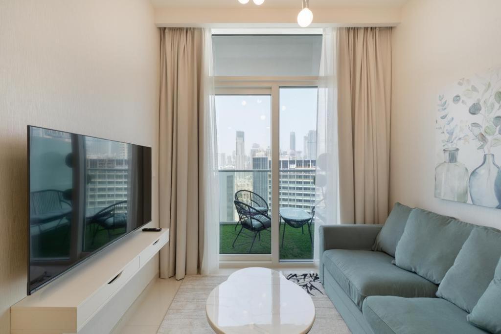 Brand New 1Br- Business Bay - Burj Khalifa View Lejlighed Dubai Eksteriør billede